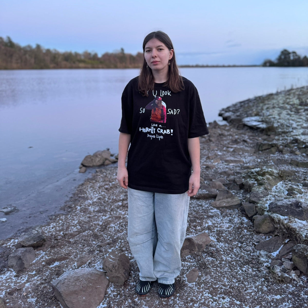 "Hermit Crab" short sleeve T-shirt