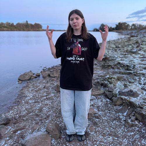 "Hermit Crab" short sleeve T-shirt
